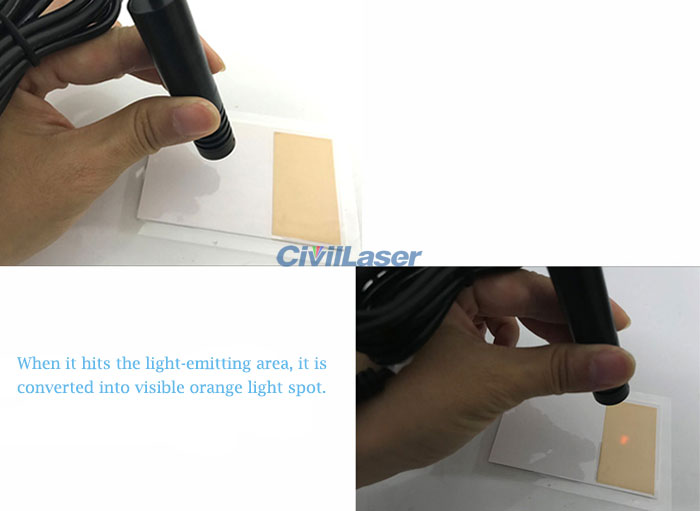 IR laser detection board